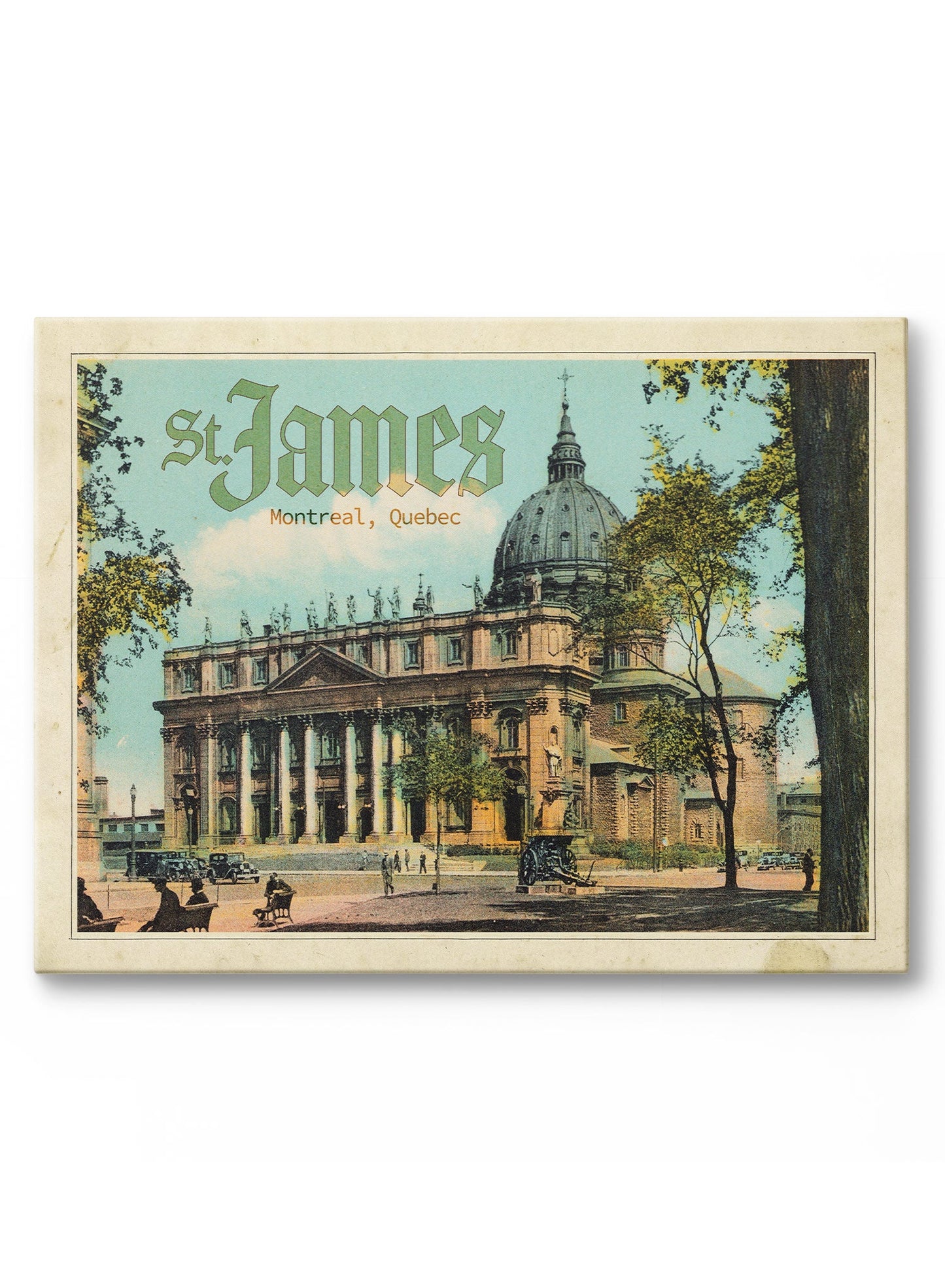 St. James Souvenir from Montreal, Poster