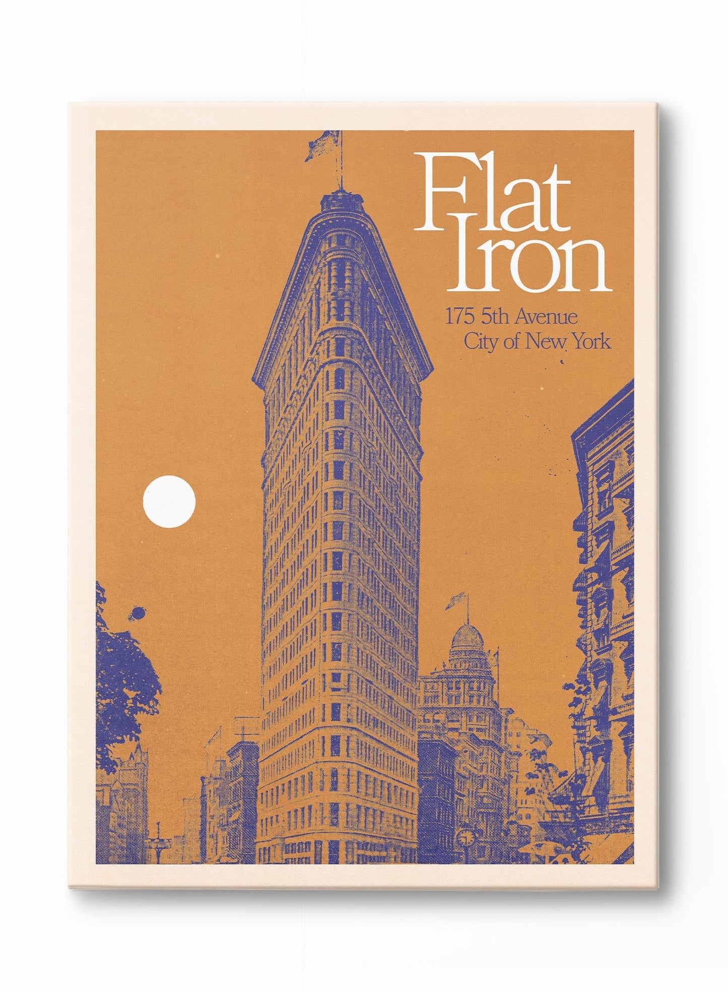 Flat Iron Greetings from New York, Poster
